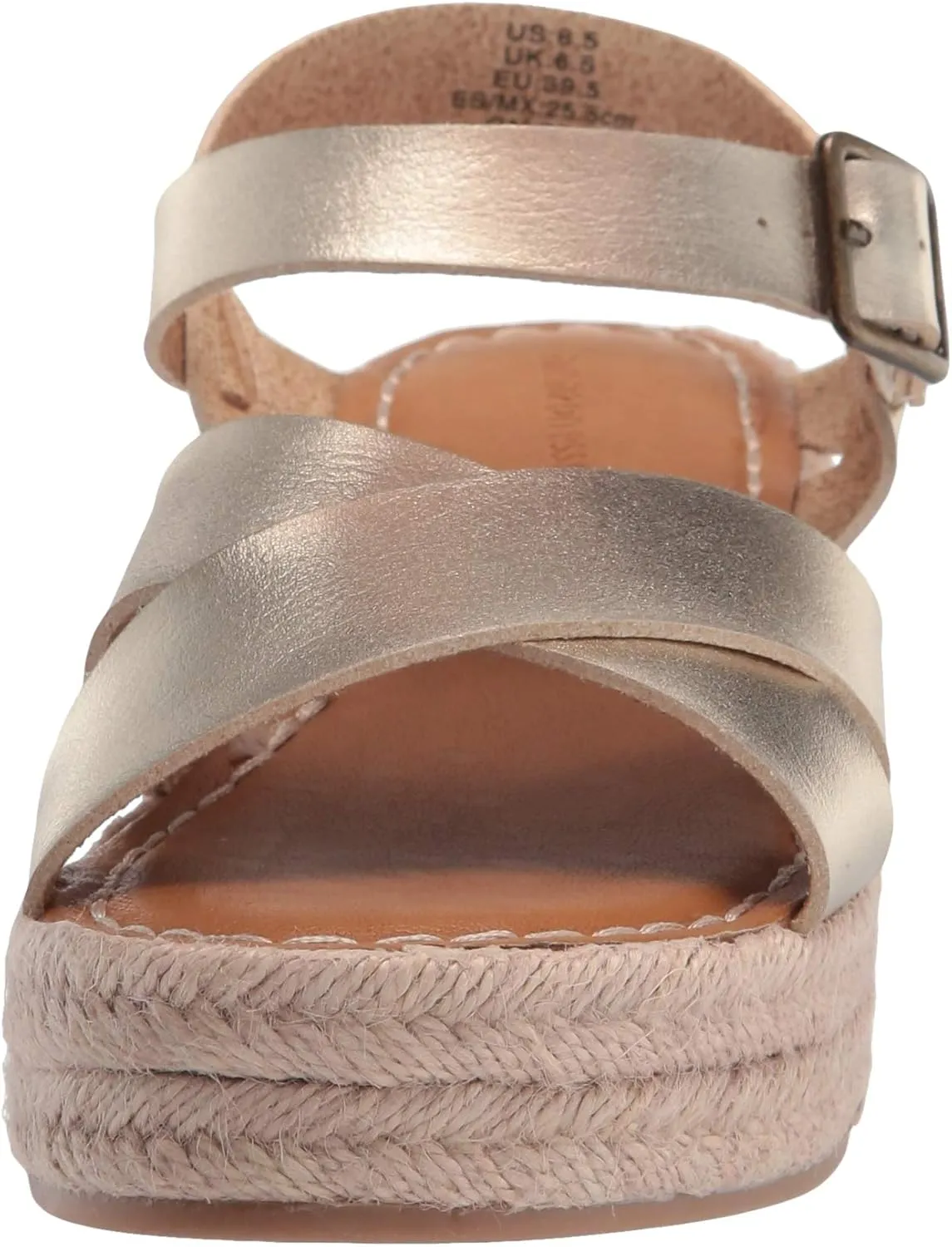 Amazon Essentials Women's Flatform Espadrille Sandal