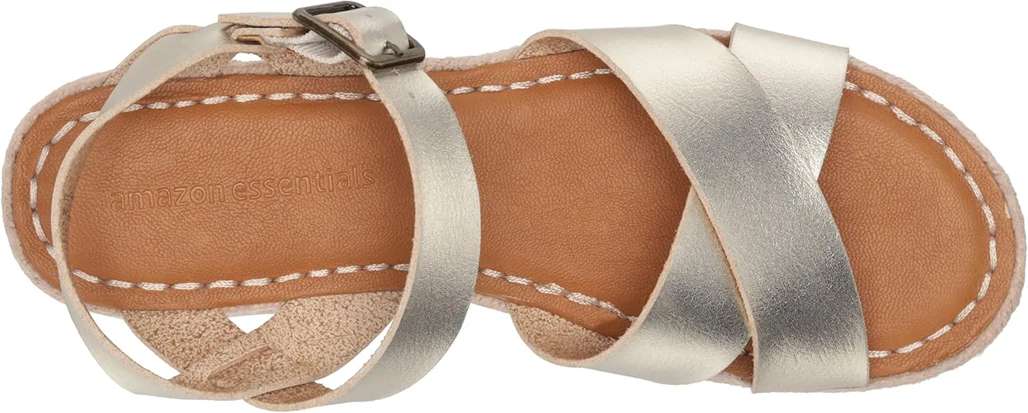 Amazon Essentials Women's Flatform Espadrille Sandal