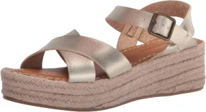 Amazon Essentials Women's Flatform Espadrille Sandal