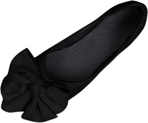 Black Flats for Women Dressy Ballet Flat Shoes Business Casual Loafers Flat Dress Shoes Comfortable Office Shoe