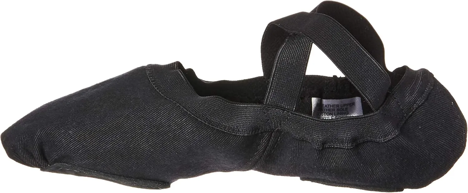 Bloch Dance Men's Synchrony Split Sole Stretch Canvas Ballet Slipper / Shoe