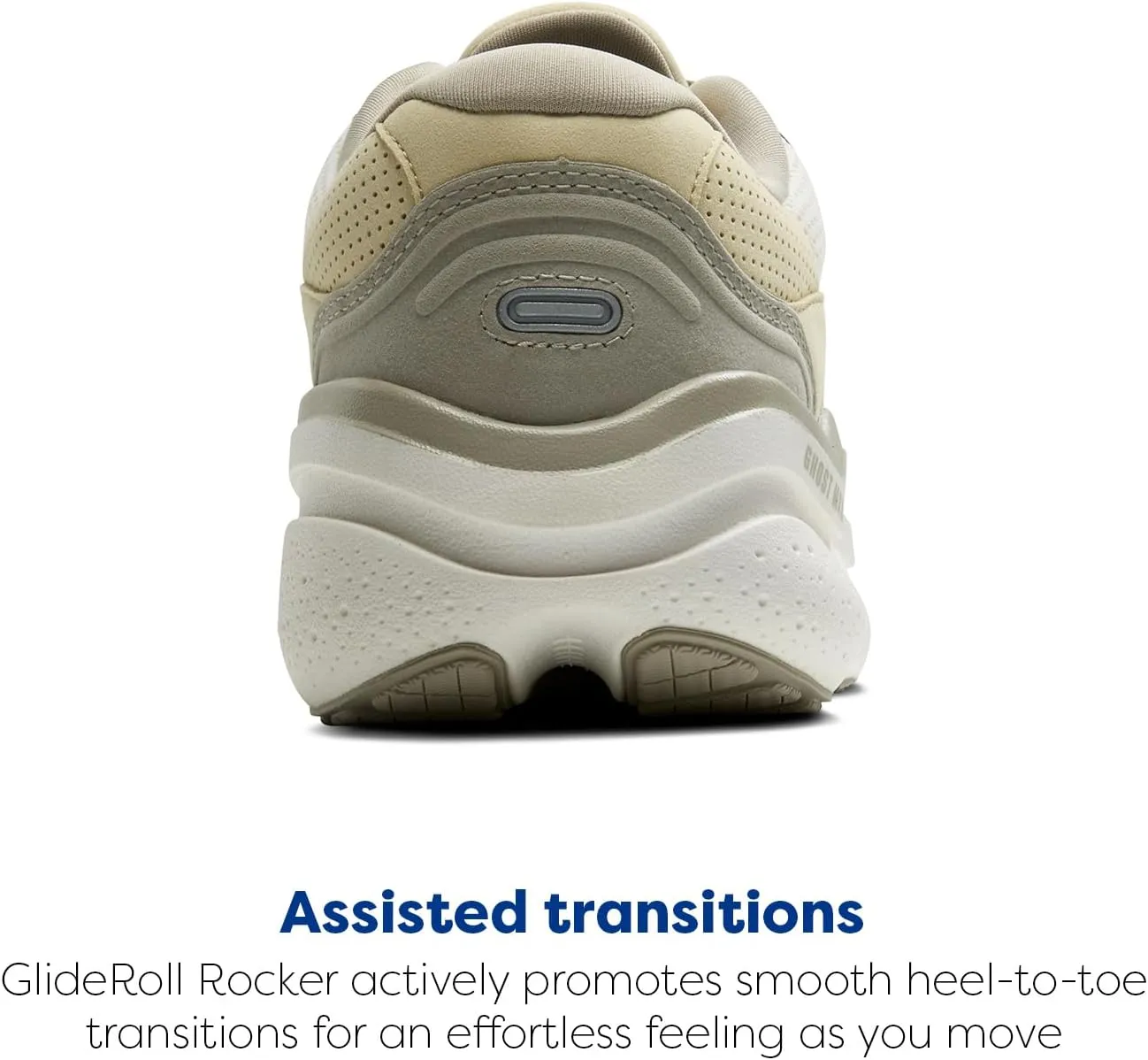 Brooks Men’s Ghost Max Suede/Leather Neutral Running & Walking Shoe