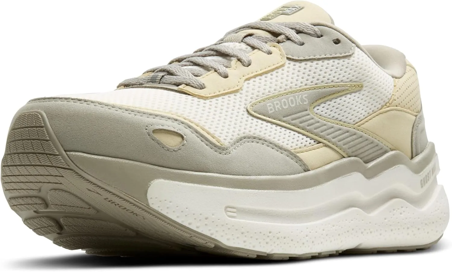 Brooks Men’s Ghost Max Suede/Leather Neutral Running & Walking Shoe