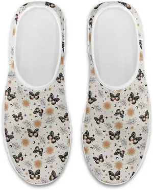 Butterfly Loafers for Women Casual Dress Work Shoes Slip-On Business Work Outdoor Sneaker