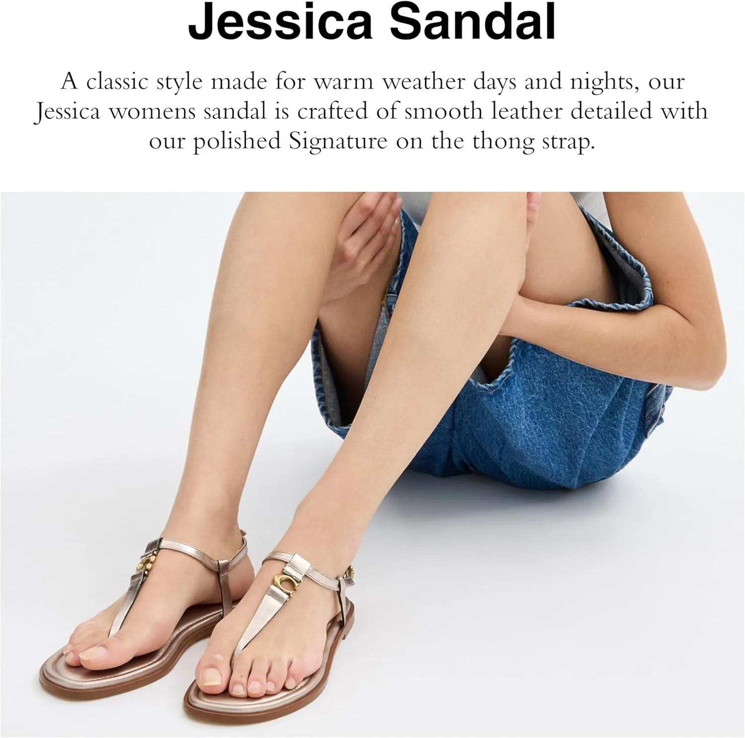 Coach Women's Jessica Thong Sandal