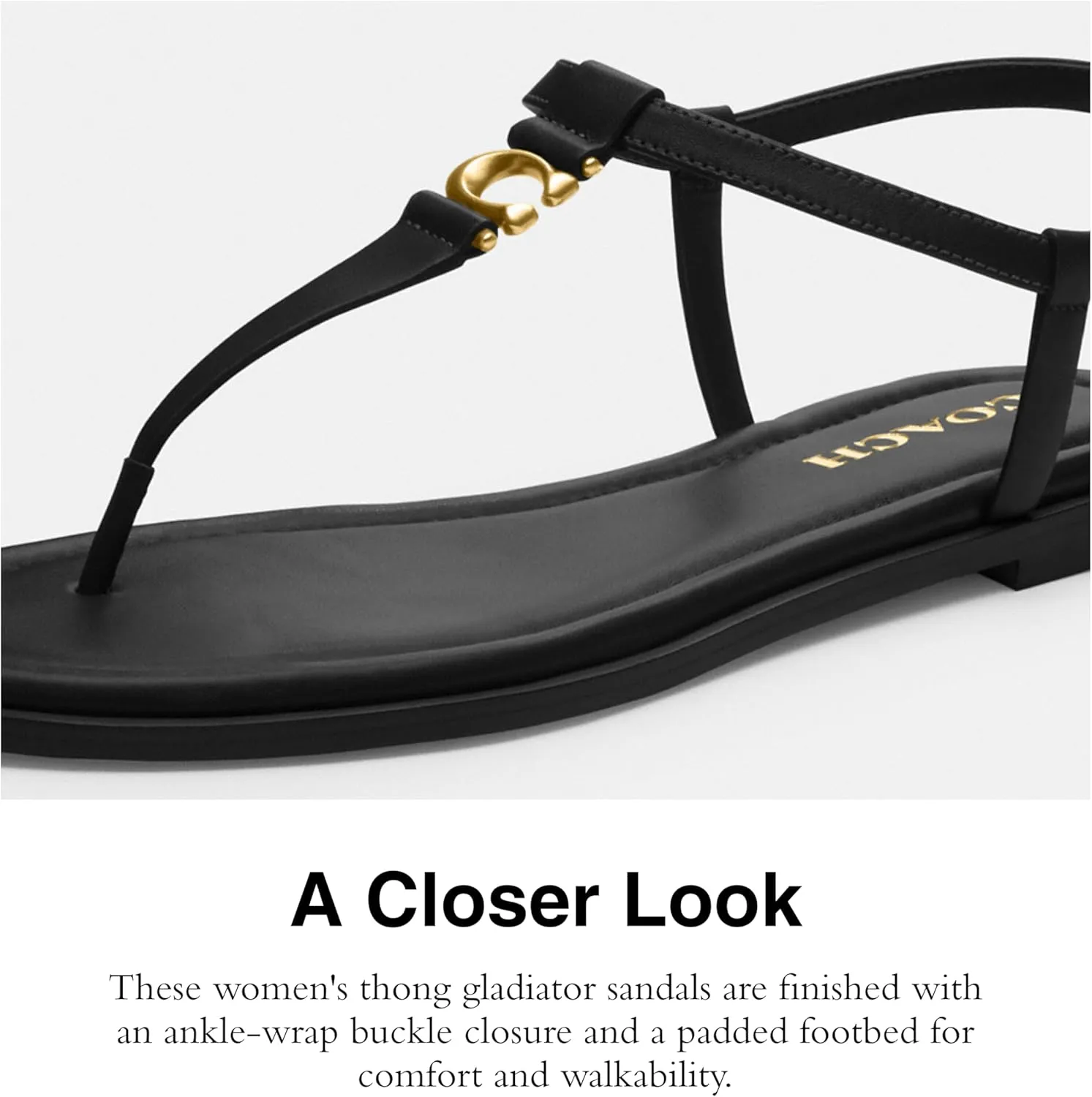Coach Women's Jessica Thong Sandal