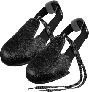 DECHOUS Leather Safety Overshoes Steel Toe Warm Covers Anti-smash Work Shoes Protector Cowhide Slip-resistant Size Eur 36-46