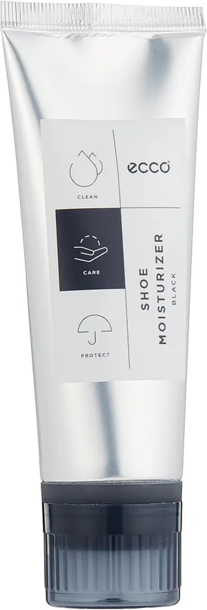 ECCO Smooth Leather Care Cream Shoe Polish, Black, 75 ml