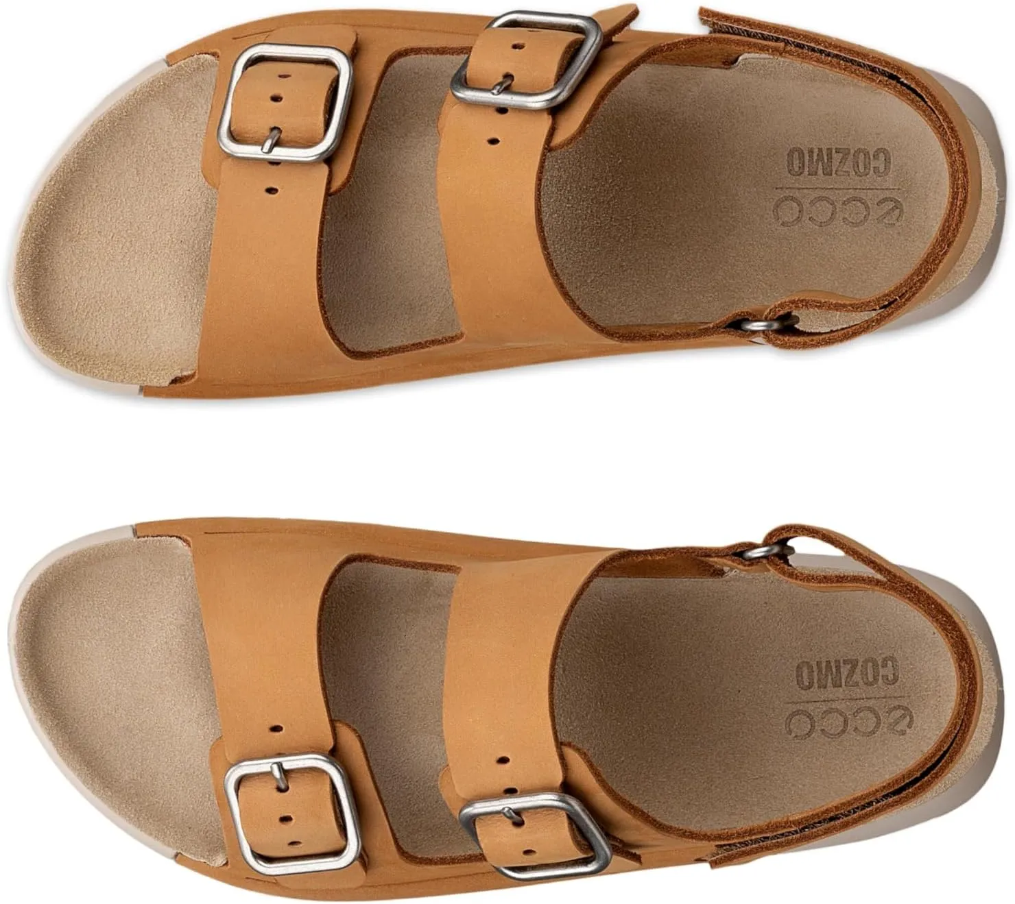 ECCO Women's Cozmo Three Band Buckle Sandal