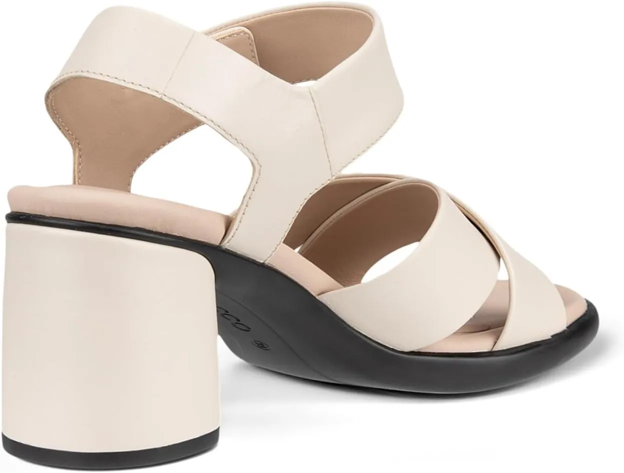 ECCO Women's Sculpted 55 Luxe Button Heeled Sandal