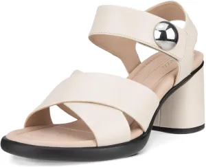 ECCO Women's Sculpted 55 Luxe Button Heeled Sandal