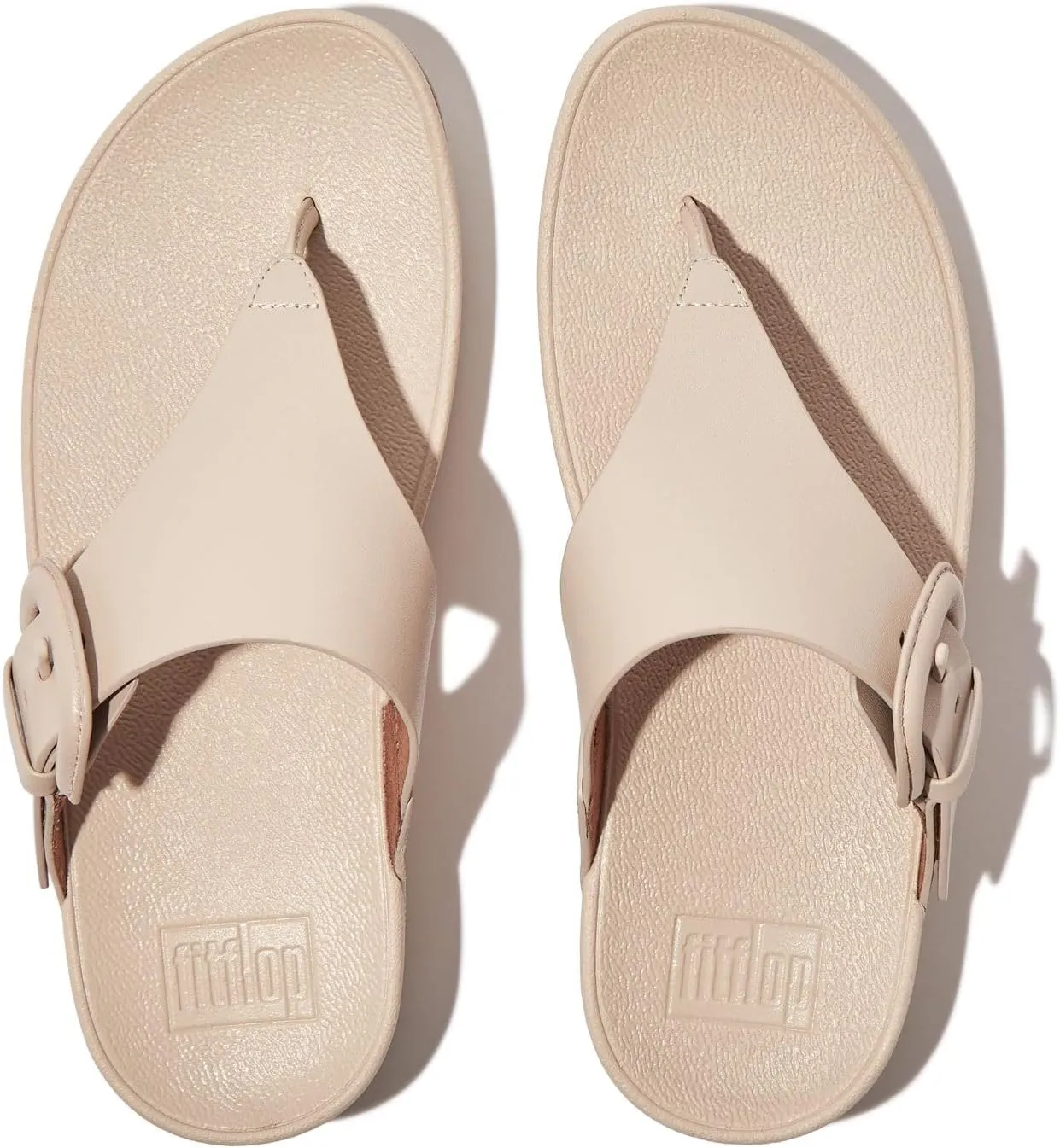 FitFlop Lulu Leather Toe Post Sandals