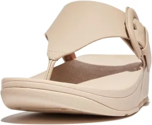 FitFlop Lulu Leather Toe Post Sandals