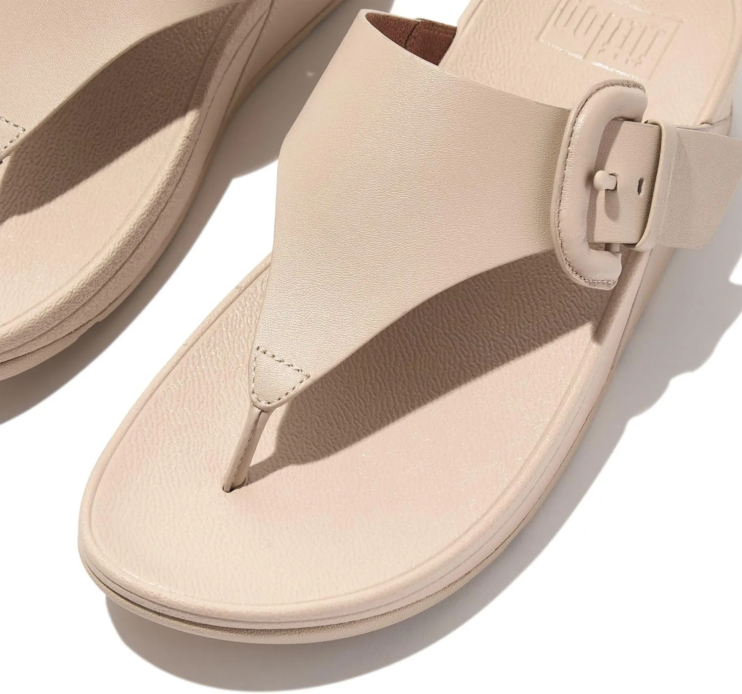FitFlop Lulu Leather Toe Post Sandals