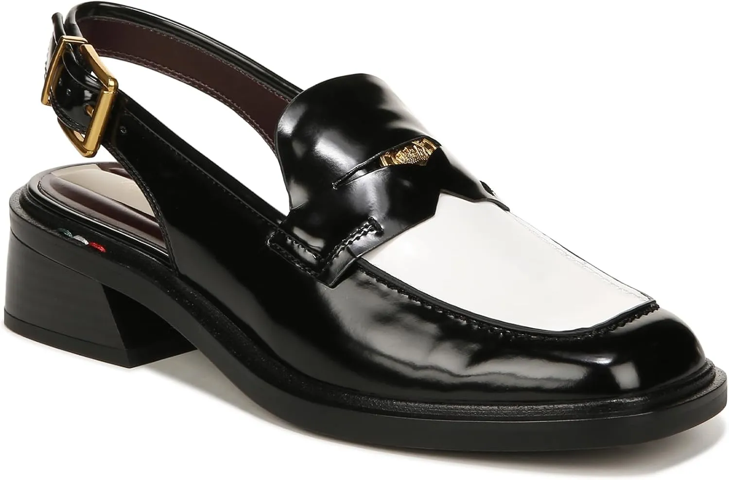 Franco Sarto Women's Giada Slingback Loafer Heel