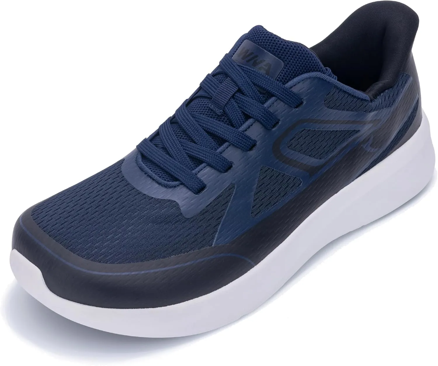 IIV Mens Wide Toe Box Walking Shoes | Zero Drop Sole | Arch Support Insole | Wide Minimalist Slip On Tennis Sneakers