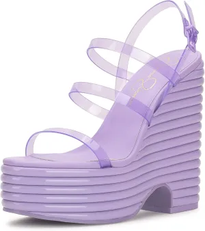 Jessica Simpson Women's Cholena Platform Wedge Sandal