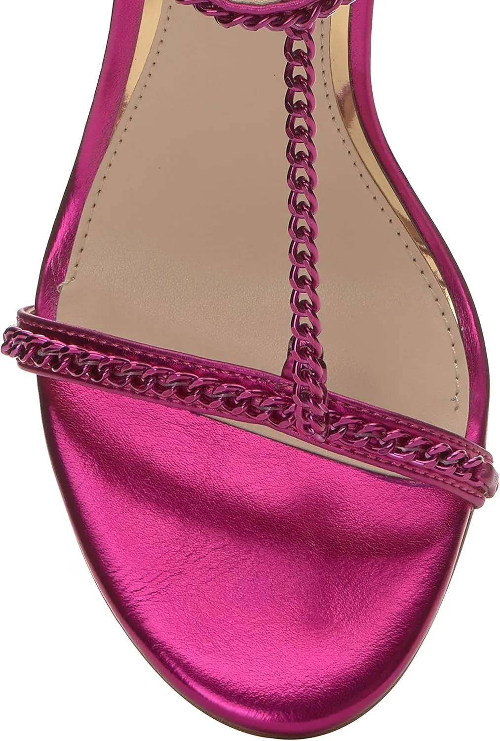 Jessica Simpson Womens Qiven Faux Leather Heels