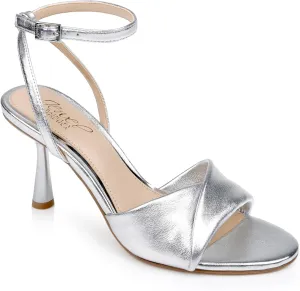 Jewel Badgley Mischka Kaia Sandal with Crisscross Vamp