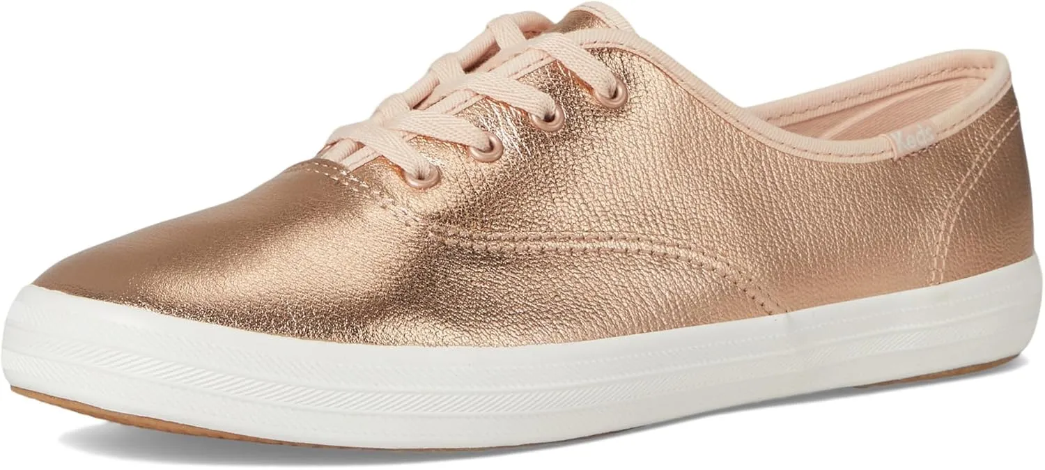 Keds Women's Champion Leather Luxe Sneaker