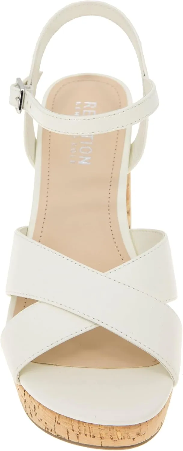 Kenneth Cole REACTION Women's Reeva Platform Heeled Sandal