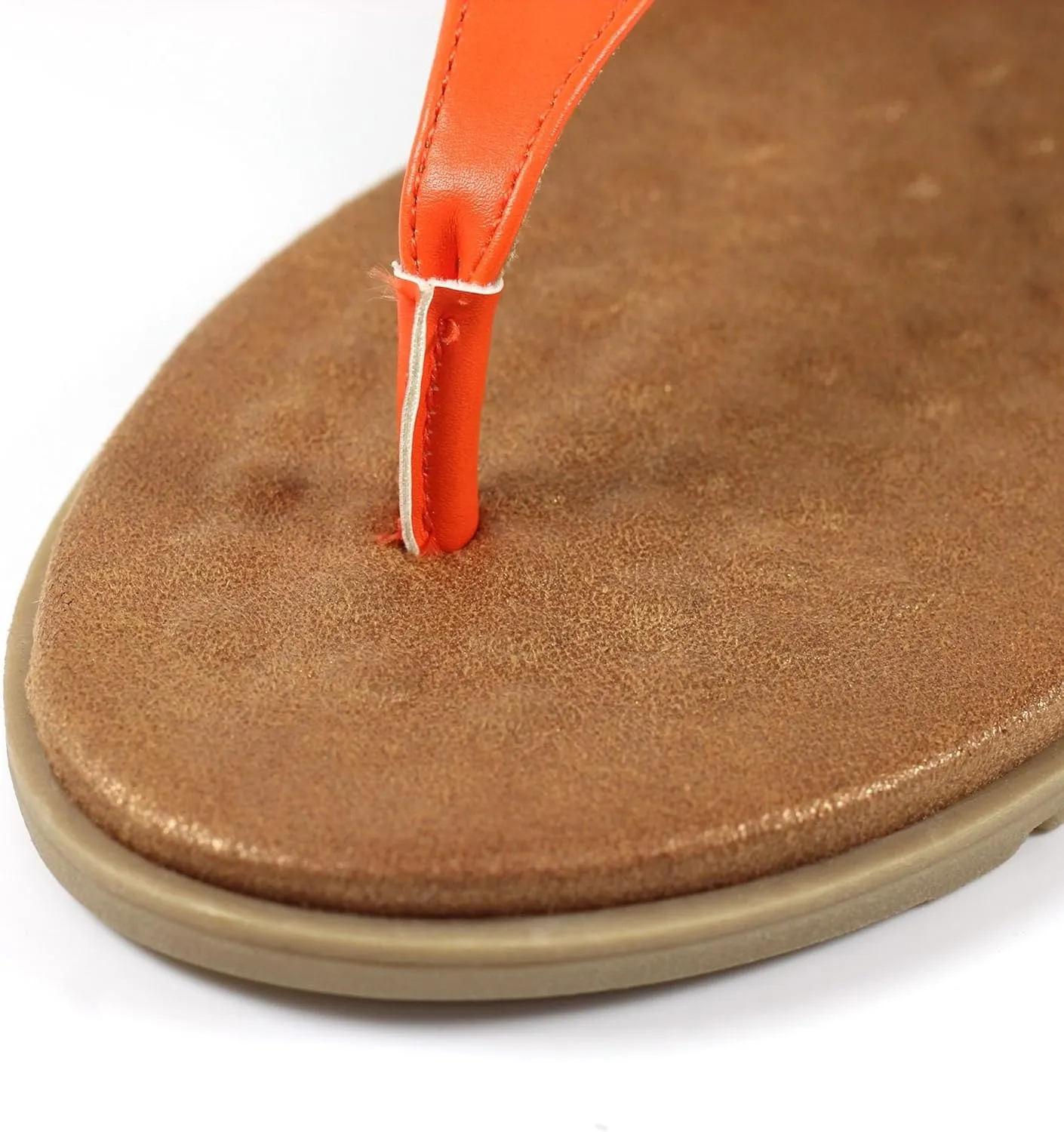 Ladies Gina Orange Sandal