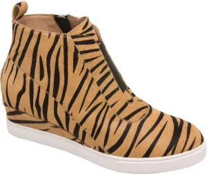 Linea Paolo - Anna - Low Heel Designer Platform Wedge Sneaker Bootie Comfortable Fashion Ankle