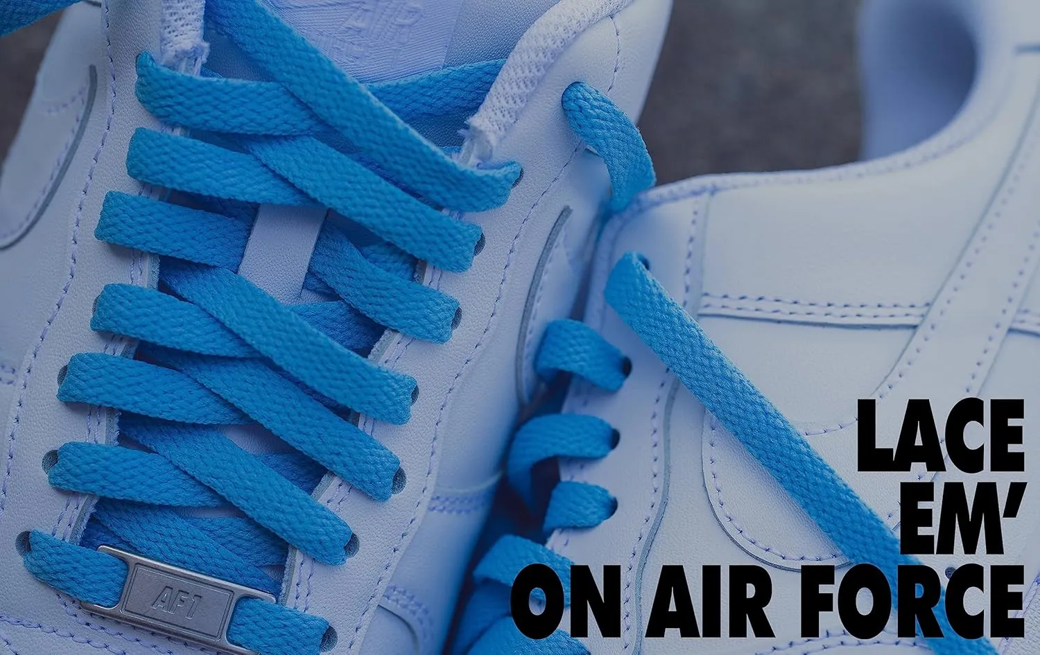 LitLaces - Premium Flat Cotton Shoe Laces Replacement for Air Jordan, Dunk, Air Force 1, Converse, & Casual Shoes