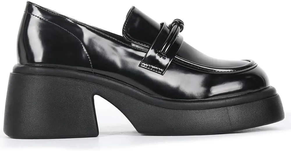 Loafers for Women Platform Chunky Women's Loafers & Slip-ons Penny Loafers for Women Comfort Business Casual Shoes