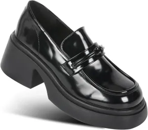 Loafers for Women Platform Chunky Women's Loafers & Slip-ons Penny Loafers for Women Comfort Business Casual Shoes