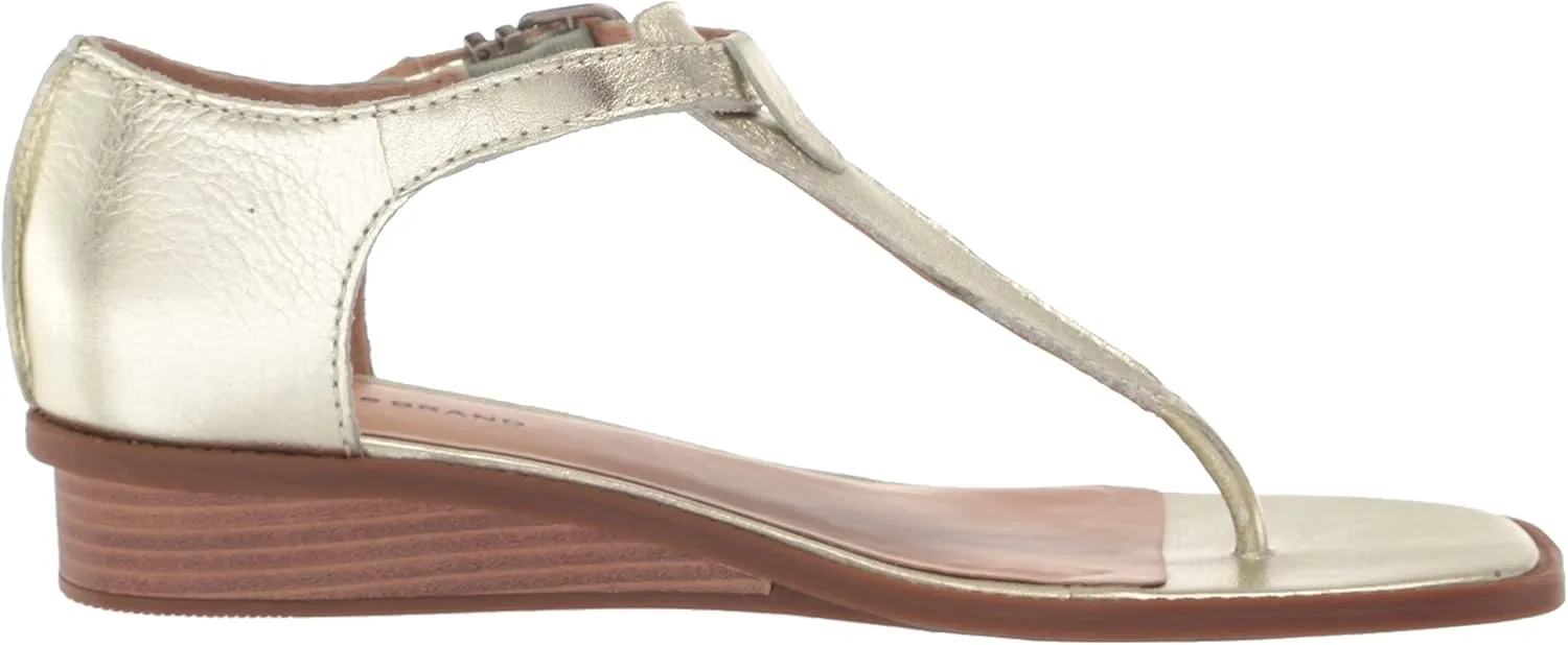 Lucky Brand Women's Annamae T-Strap Sandal Wedge