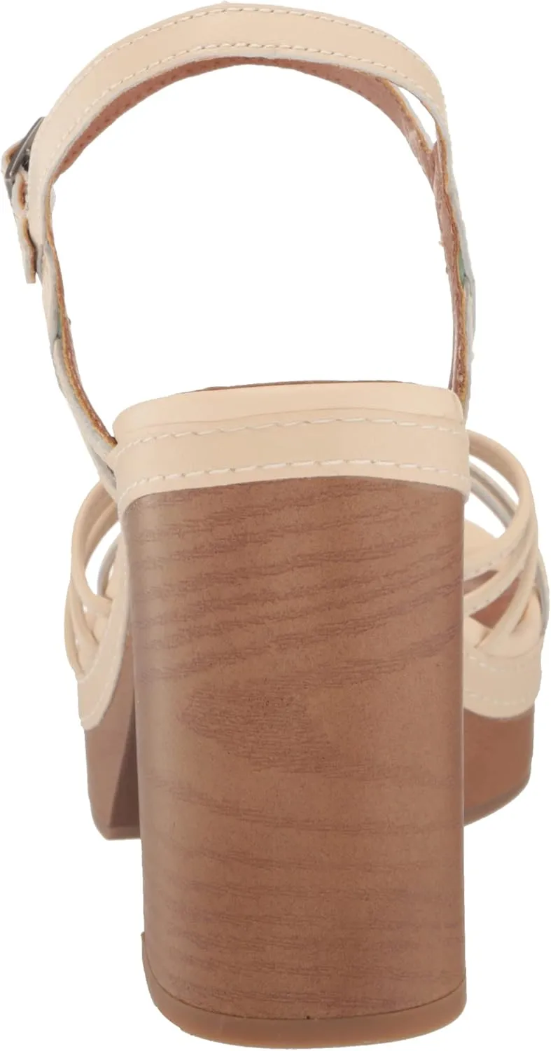 Lucky Brand Women's Ismene Strappy High Heel Sandal Heeled