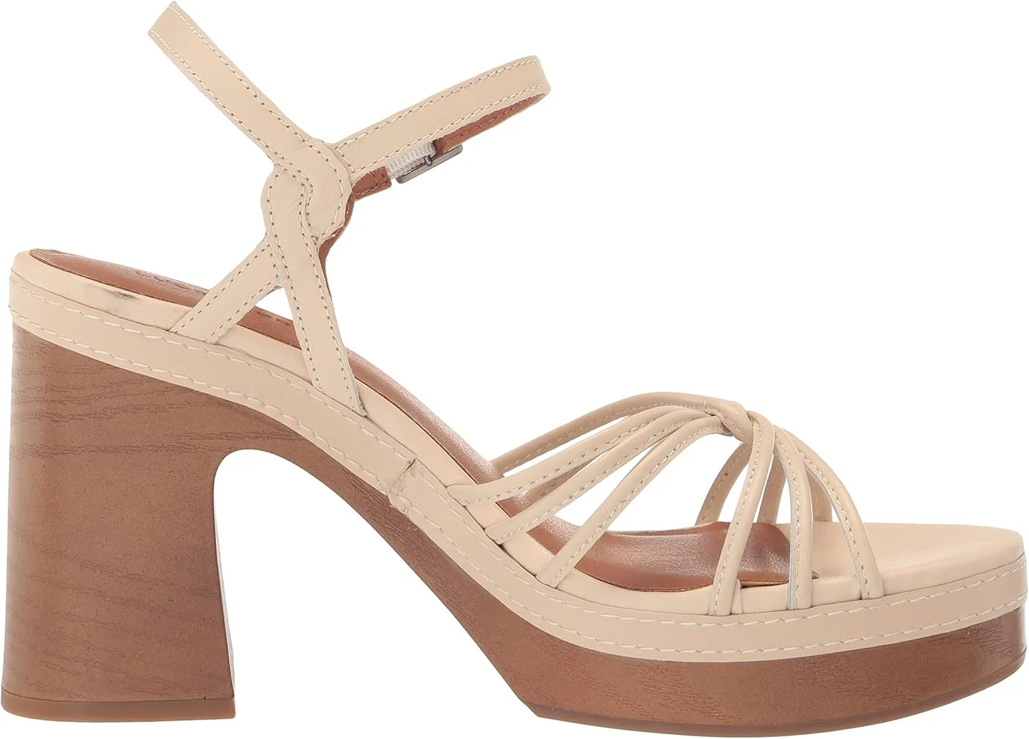 Lucky Brand Women's Ismene Strappy High Heel Sandal Heeled