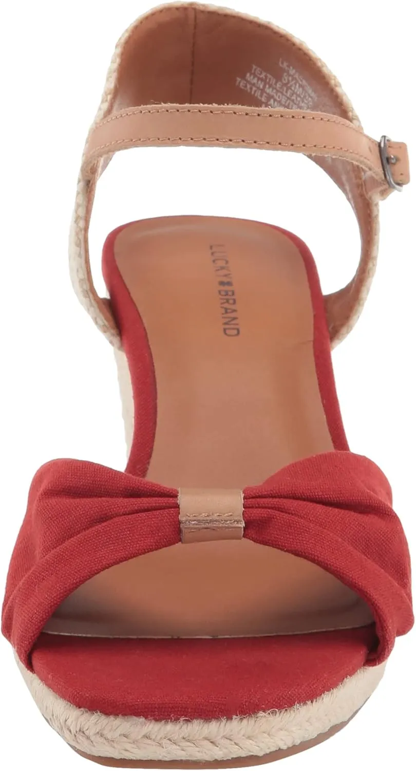 Lucky Brand Women's Macrimay Espadrille Wedge Sandal