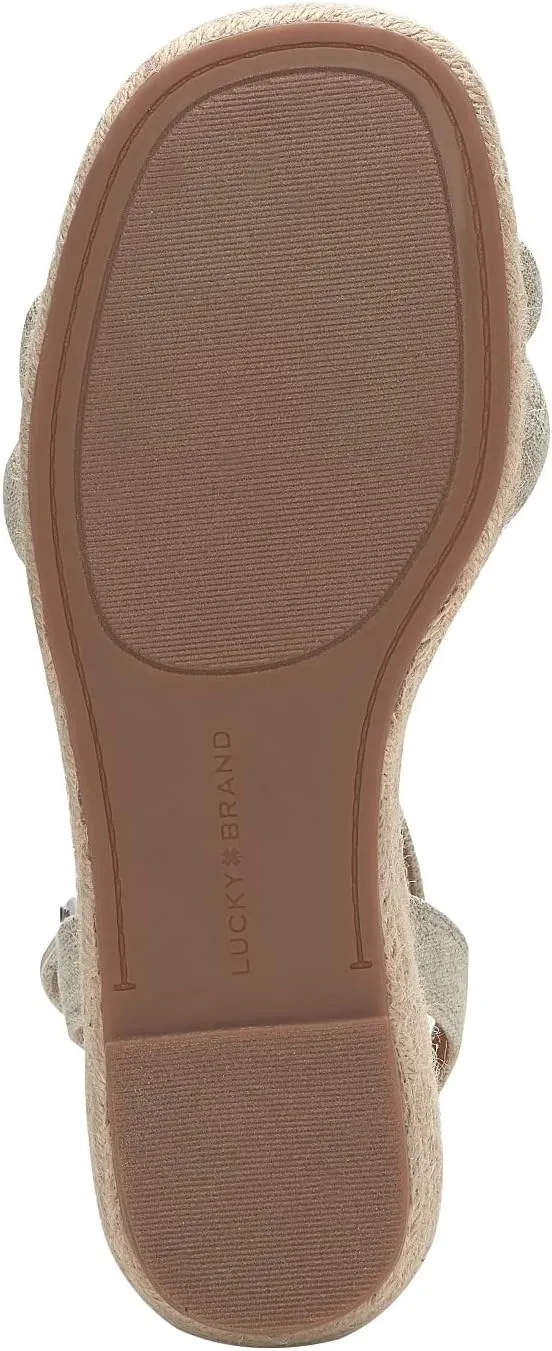 Lucky Brand Women's Nasli Espadrille Wedge Sandal