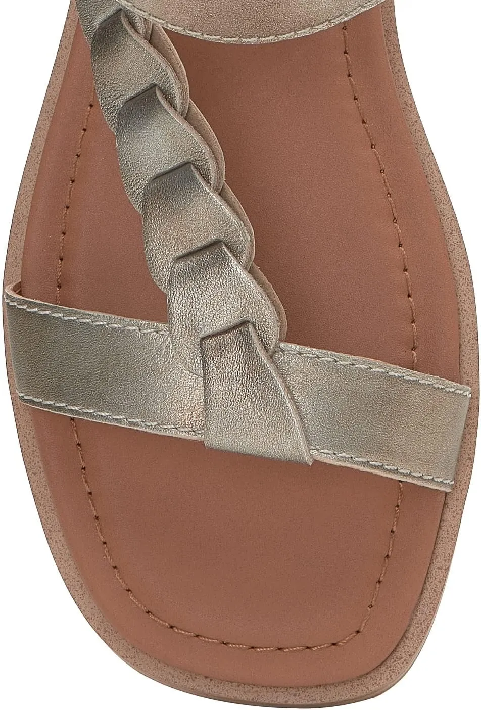 Lucky Brand Women's Natany Ribbon Flat Sandal
