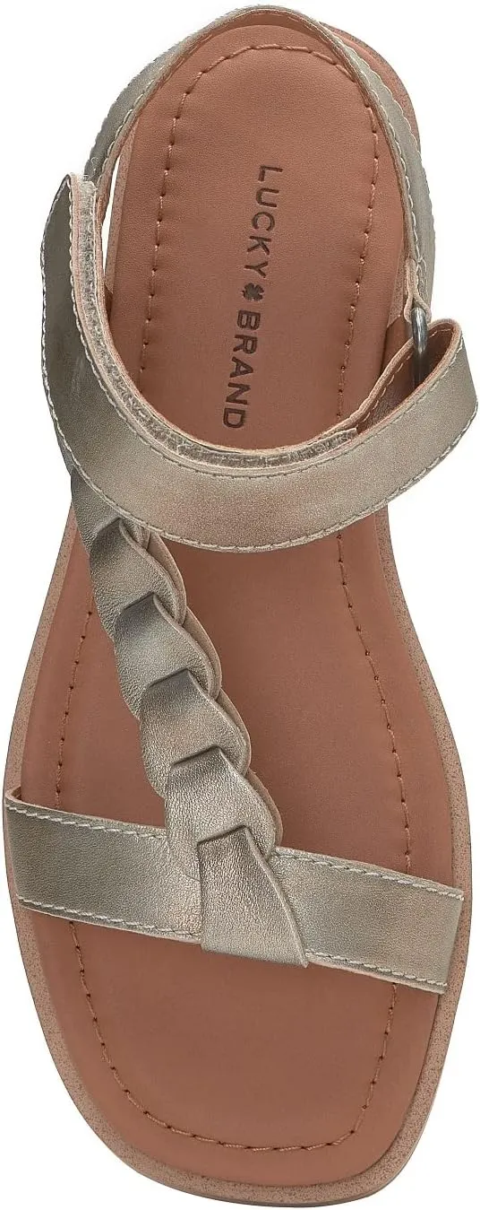 Lucky Brand Women's Natany Ribbon Flat Sandal