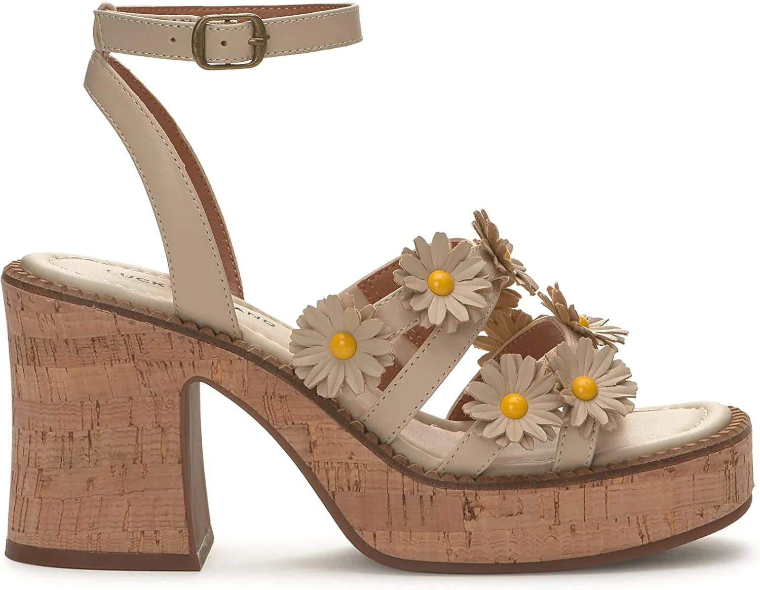 Lucky Brand Women's Taiza Platform Sandal Heeled