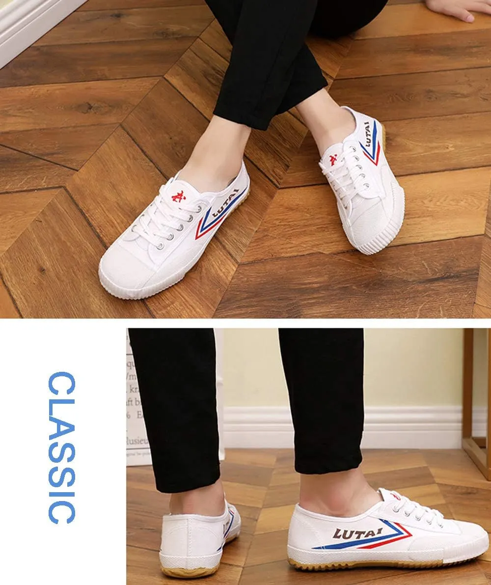 Men Women Kungfu Canvas Shoes