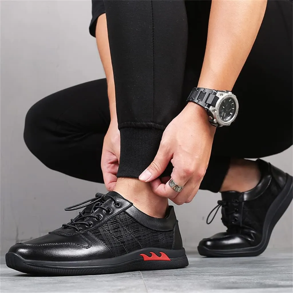Mens Lace-up Sneakers Business Loafers Casual Shoes Comfort Walking for Male Work Office Dress Leather Slip-on Fashion Driving Loafer