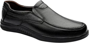 Men's Leather Loafer Shoes Walking Driving Shoes Outdoor Hiking Shoes Business Shoes
