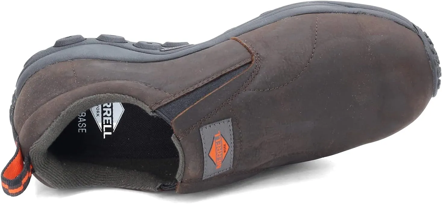 Merrell Men's Jungle Moc Leather SR Work Shoe