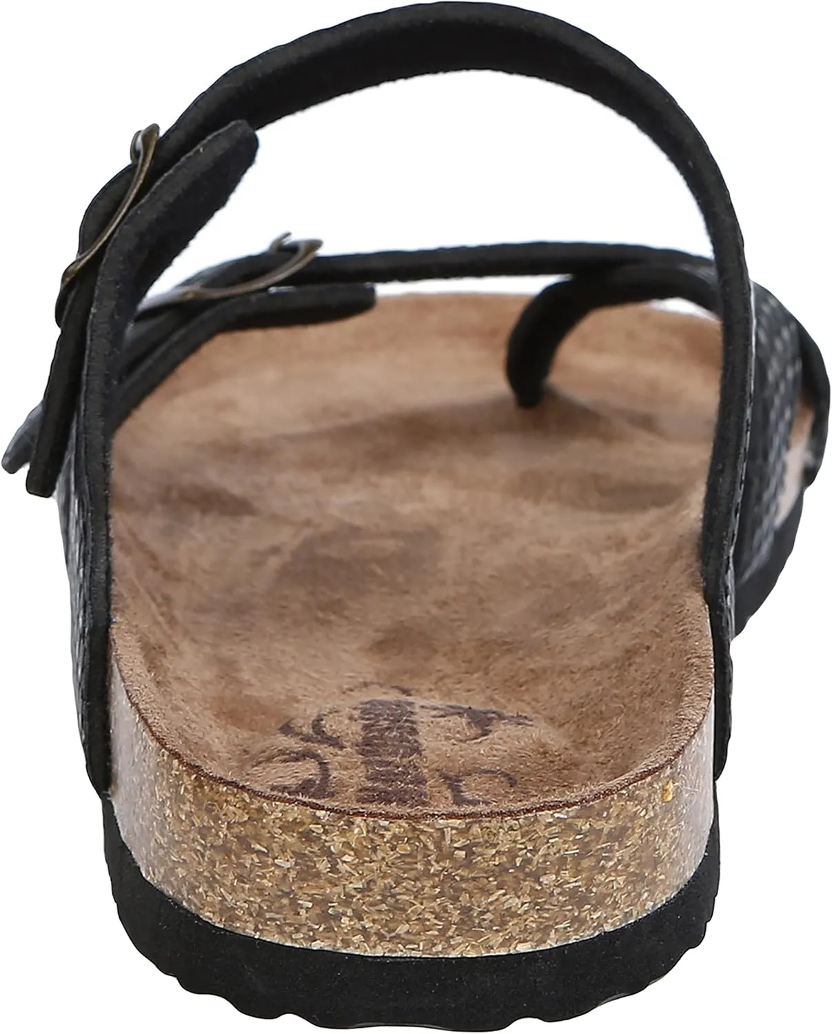 Northside Womens Anya Leather Strap Cork Sandal