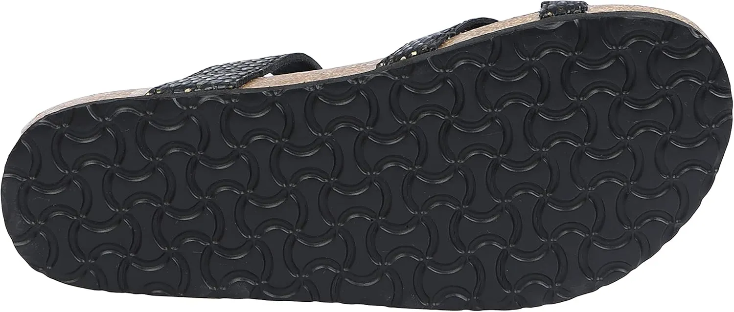 Northside Womens Anya Leather Strap Cork Sandal