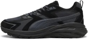 PUMA Men's Hypnotic Leather Shoes, Black-Strong Gray, 10.5