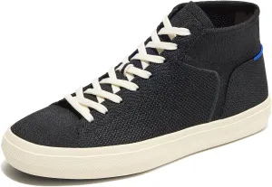 Rothy's The High Top, Men's Lace Up Sneaker for Walking & Casual Comfort, Made from Recycled Plastic Bottles & Machine Washable