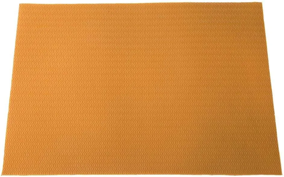 Rubber Sole Pad Wear Anti Skid Shoes Bottom Repairing Material for Casual Shoes Leather Shoes Sandals 22.83 x 14.96 x 0.09inch (Yellow) Insoles