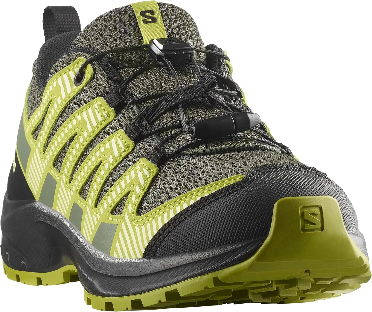 Salomon Unisex-Child Xa Pro V8 (Little Big Kid) Sneaker