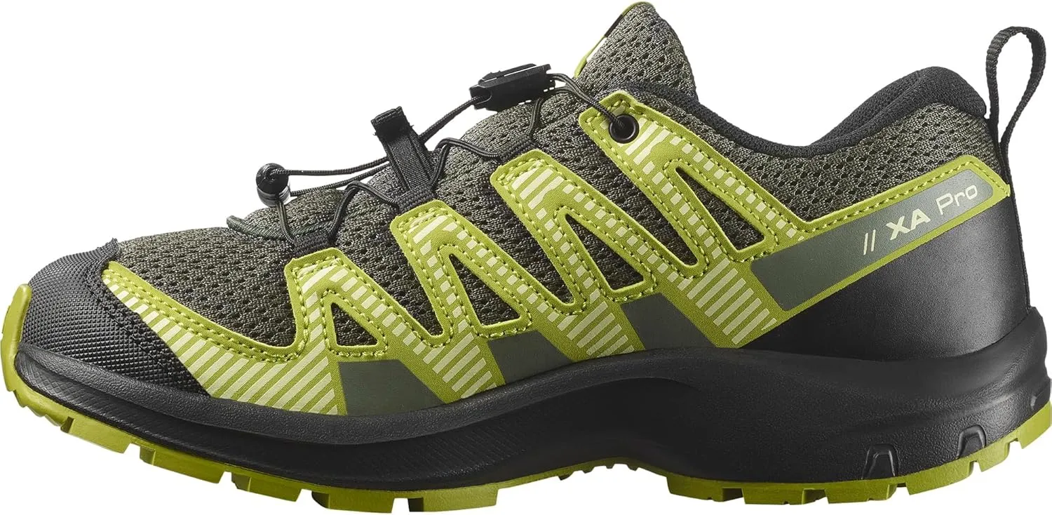 Salomon Unisex-Child Xa Pro V8 (Little Big Kid) Sneaker