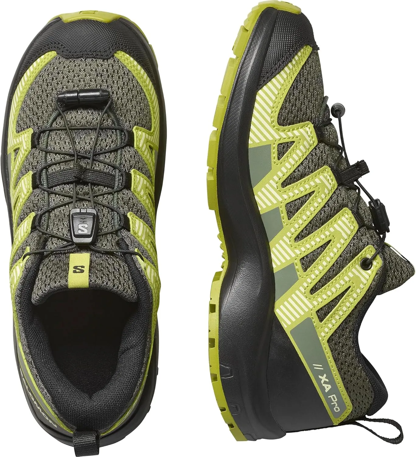 Salomon Unisex-Child Xa Pro V8 (Little Big Kid) Sneaker